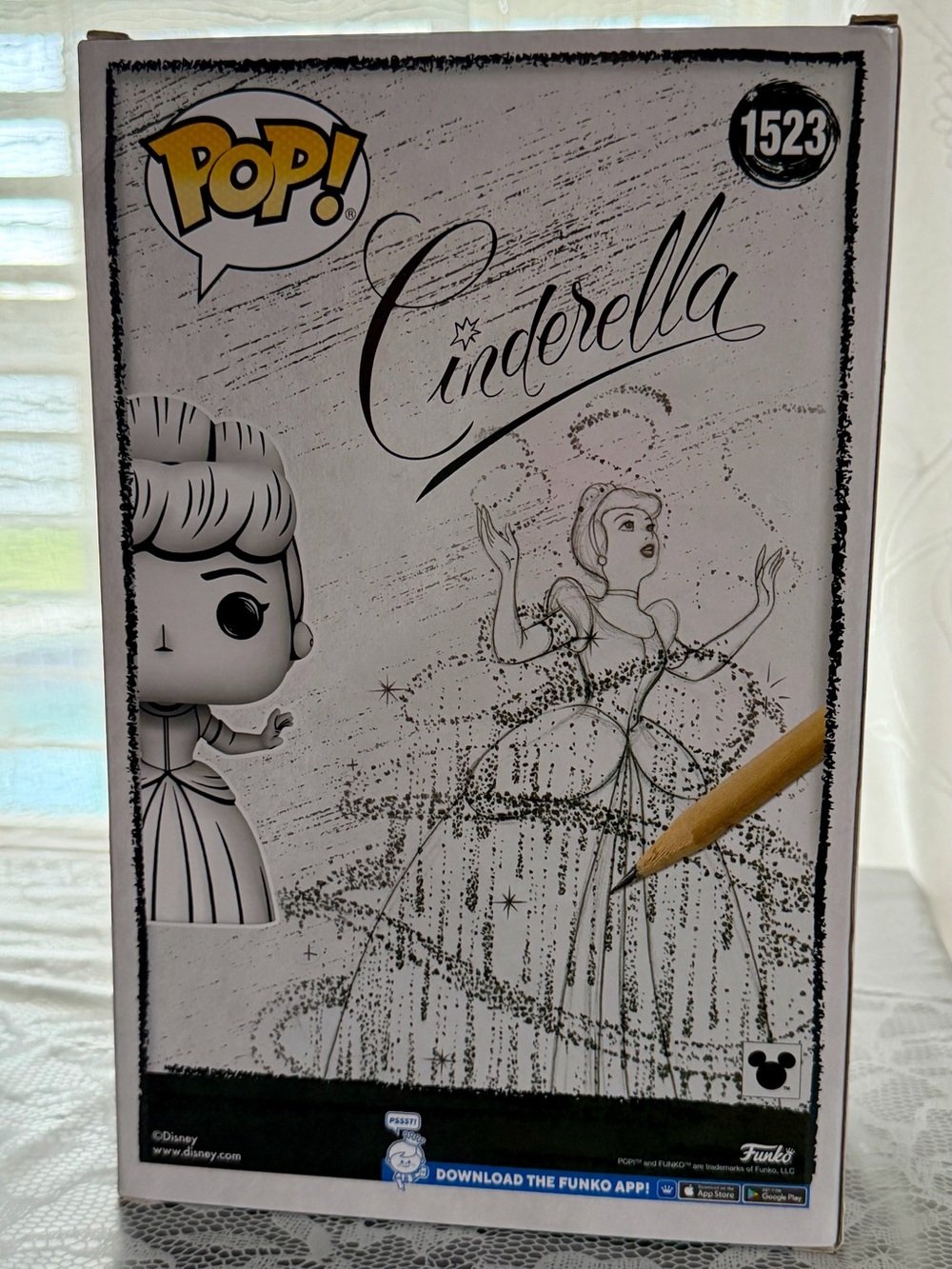 Funko Pop! Disney Cinderella #1523 Sketch Cover - Picture 2 of 7